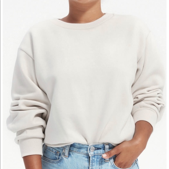everlane crew sweatshirt